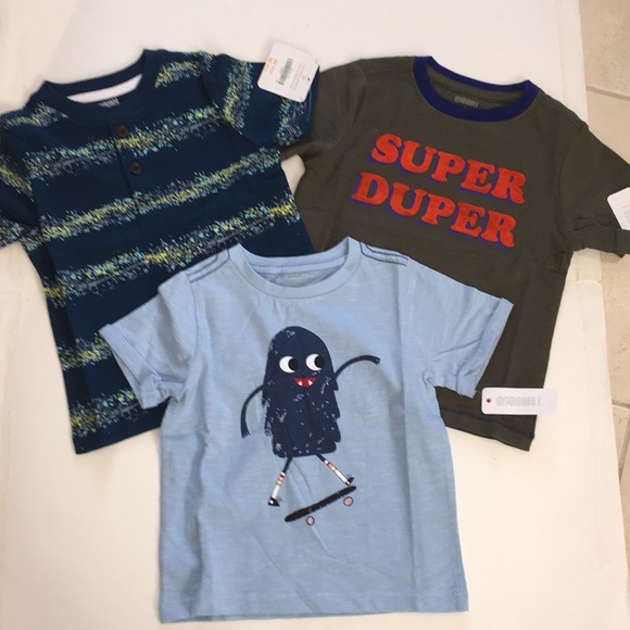 🔹NWT Lot of 3 Gymboree short sleeve Tees toddler 2T - Picture 2 of 5
